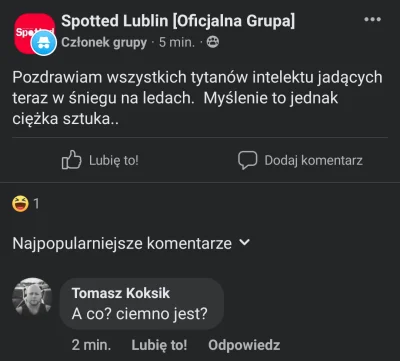 s.....3 - Cały dzień w Lublinie śnieżyca, widoczność kiepska ogólnie. Tacy ludzie maj...