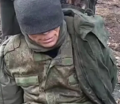 Strelau - Rosyjski żołnierz w niewoli opowiada Ukraińskim żołnierzom żę przyjechał na...