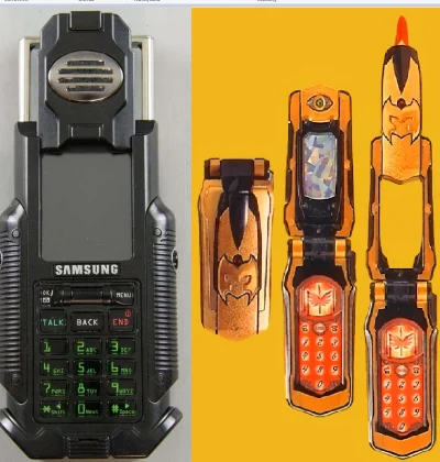 Moh1kanin - Telefon prawie jak w Power Rangersach.
#26. Samsung Sph-N270