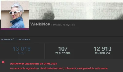 ziuaxa - @WielkiNos: widzę, że długo nie potrwało mirkowanie po banie ( ͡° ͜ʖ ͡°)

...