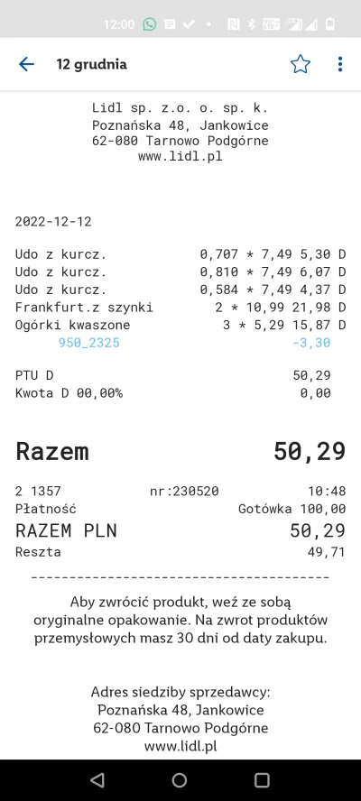 PozorVlak - #zakupyza50zl #inflacja dzięki pan pisior