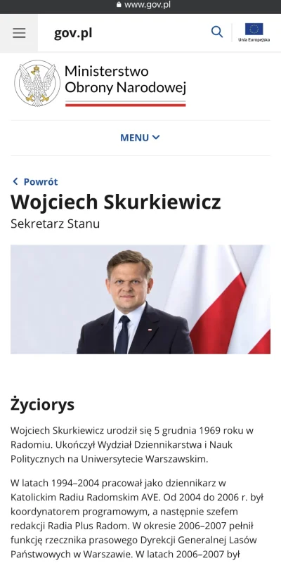 sklerwysyny_pl - Przedstawiciel rządu (nie jest posłem)