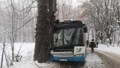 dadzioslaw - Smutny autobus tuli się do drzewa.
Natura jest piękna.
#zima
#heheszki