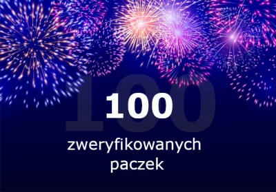 chybaDapi - Pierwsza setka zweryfikowanych paczek w tej edycji! (ʘ‿ʘ)
#wykopaka