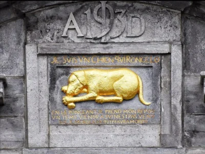 Loskamilos1 - Golden Dog to relief z okolic 1688 roku, który jest zlokalizowany w kan...