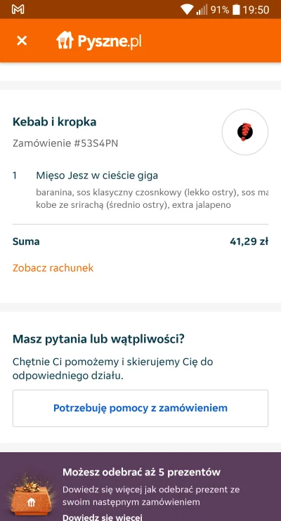 Jag1enka - Zgodnie z wolą ludu zamówiłam taki o kebab, wiem drogi w uj