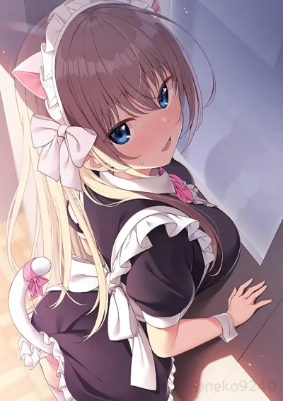 JustKebab - #anime #randomanimeshit #originalcharacter #nekomimi #maid #pixiv #