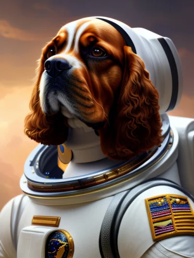 norther - > "Pies cocker spaniel w stroju kosmonauty

@Pieczor: