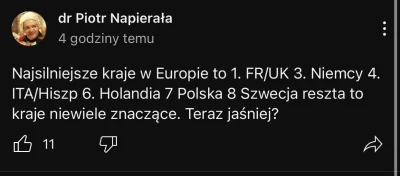 Mjj48003 - @Mjj48003: Co to jest? Bo to ani nie PKB, ani potęga militarna. Piotruś ja...