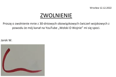 Cierniostwor - Podobno do Wrocławskiego WCR wpłynęło już takie pismo
#obowiazkowecwi...