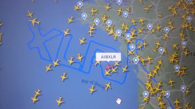 Subtelny_Prostak - A tu co się wydarzyło? AIBXLR z Tuluzy
#flightradar24