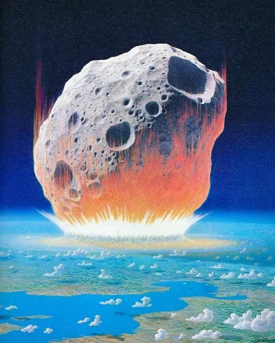 wfyokyga - Ziemię by bolało jakby taka asteroida ją uderzyła?
#ziemia #asteroida #kos...