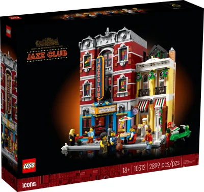 promoklocki - Kolejny modular oficjalnie zaprezentowany LEGO® 10312 ICONS - Klub jazz...