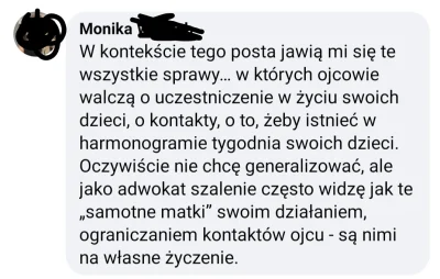 Paula4321 - Czytając komentarze pod artykułem o samotnych matkach, pelne jadu wylewan...