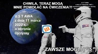 BayzedMan - W poprzednich przepisach tez mogliscie byc powolani na cwiczenia w czasac...