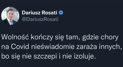 wojna - > Rosati przyszedł do Sejmu chory na Covid-19

Źle się zestarzało.