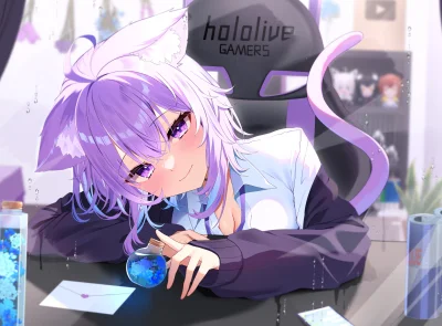 WebsterBolek - #anime #randomanimeshit #hololive #virtualyoutuber #nekomataokayu #nek...