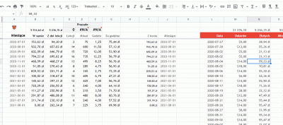 Deykun - @kubaklodz: 
Ja robię:
=FILTER(XXX; DATE(YEAR($A$2:A); MONTH($A$2:A); 1)=D...