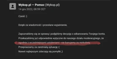 M.....a - @znajdesposob z powodu tego, ze jakiś nowy modek średnio przeczytał "wytycz...