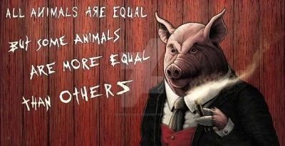 MusztardaP0Obiedzie - A teraz zastanówmy się które świnie w Polsce są bardziej równe....