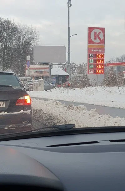 Kupamilosci - Nie zatankowałem ale fajnie było widzieć dziś takie ceny na stacji, prz...