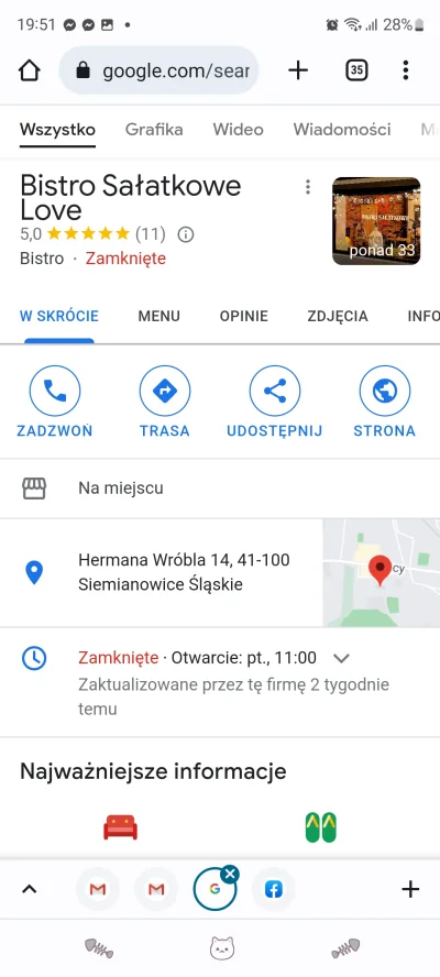 jatylkozapytac - Polecam nowo otworzone bistro w Siemcach - uczciwe jedzenie, dobre j...