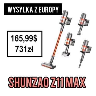 CudaliPL - WYSYŁKA Z EUROPY


Shunzao Z11 Max Odkurzacz Pionowy Bezprzewodowy 2600...