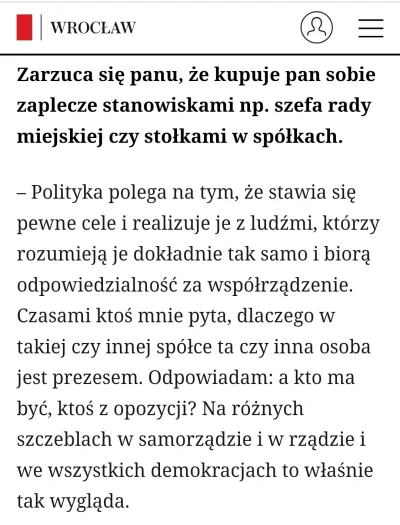 Tommy__ - Jaca bez rigczu w wywiadzie dla Wyborczej xD
#wroclaw
