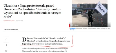 paternos22 - ukraińcy lubią robić gówno burze byle było o nich medialnie tak samo roz...