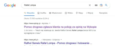 dabidi - @Rst00: > Niech się indeksuje że, laweta Rafhol Serwis Rafał Lompa bierze 95...