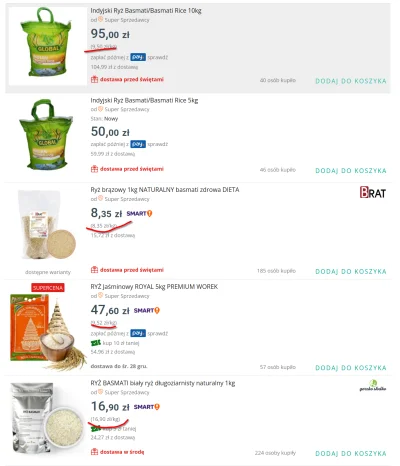 Dbzdur - Czemu #ryż z #allegro jest droższy niż np. z lidla gdzie jest ~5pln za kg?
...