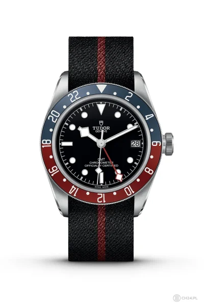 FELIX90 - Bardzo spodobał mi się zegarek Tudor Black Bay GMT Pepsi z tekstylnym paski...