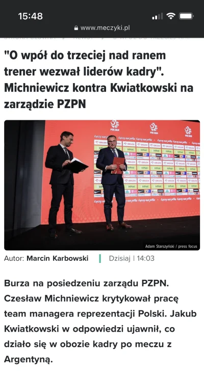 enzojabol - Czy Michniewicz poza swoim synkiem i Stanowskim ma jeszcze w środowisku p...