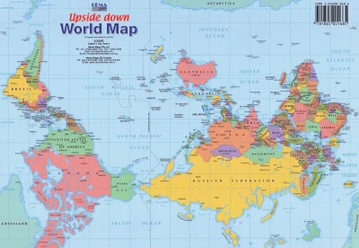 gupija - @zielonygoblin: cooo? Przecież każdy kraj ma swoją mapę świata, tutaj skrajn...
