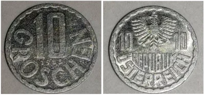 darino - 10 Groschen Austria 1983r
#numizmatyka