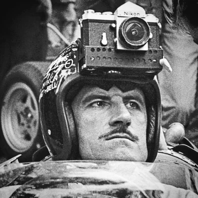 wfyokyga - Graham Hill, pierwszy kierowca z kamerą w rajdach formuły pierwszej, Grand...