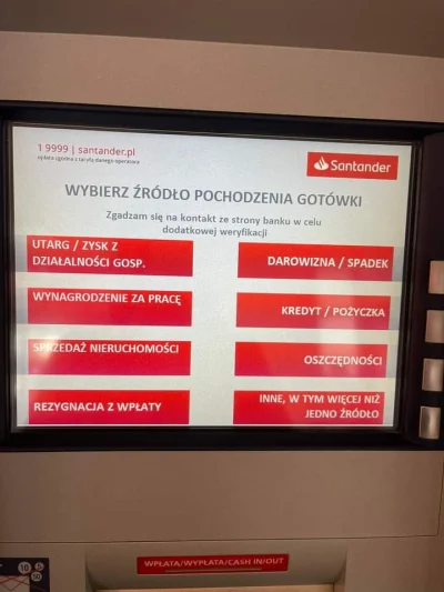 bizonsky - Zawsze we wplatomatach było coś takiego? (nie korzystam na co dzień).

#py...