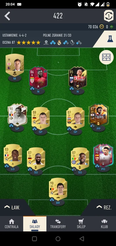 karacz - #fut heja, na co mam zbierać 6 liga ...