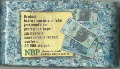 IbraKa - Gdzie i jak można uzyskać taki brykiet z banknotów? PWPW jakoś je sprzedaje?...