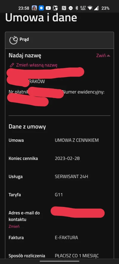 dj_mysz - Mirki, jak to jest z tym tauronem? Mam taryfę g11 ale umowa kończy mi się p...