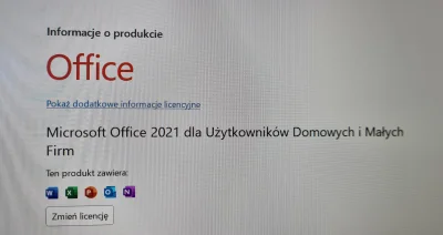 olito - @czuczer: zmieniając licencję i wpisując klucz, Office 365 zmienił mi się w 2...