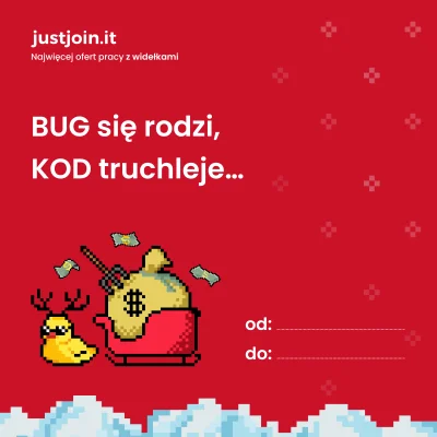 JustJoinIT - #rozdajo #swieta 

Święta zbliżają się wielkimi krokami, a Ty nie wies...