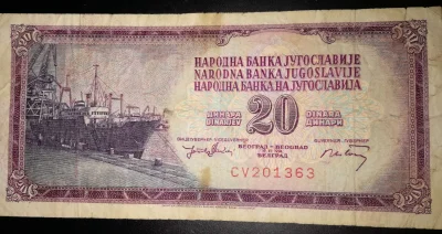 IbraKa - 48 urodziny ( ͡° ͜ʖ ͡°) Jugosławia 20 dinarów emisji z dnia 19 grudnia 1974
...