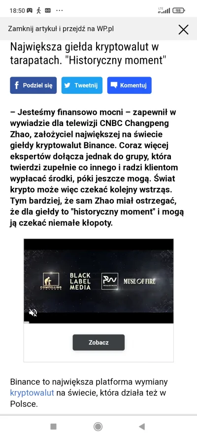 Operator_imadla - To wyjątkowo kiepski rok dla bitkojniarzy. Jebnięcie binance to będ...