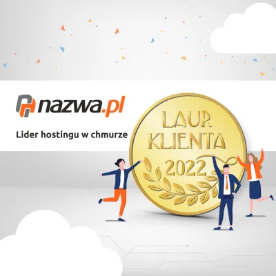 nazwapl - Otrzymaliśmy nagrodę Laur Klienta 2022

Od 25 lat misją nazwa.pl jest dos...
