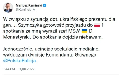 Logan00 - @Pavulon12345: Minister Spraw Wewnętrznych czyli Mariusz Kamiński który bro...