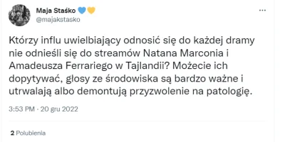 LegitInfo12 - napiszcie jej pod tym tweetem żeby zamknęła już #!$%@? bo się ośmiesza ...