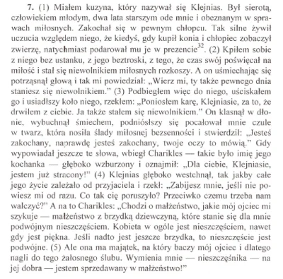 H.....i - ten fragment powieści Achillesa Tatiosa zatytułowanej Przygody Leukippy i K...