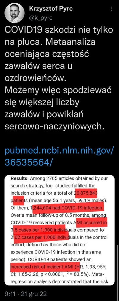 Grooveer - Nadmiarowe zgony jeszcze przed nami
https://pubmed.ncbi.nlm.nih.gov/365355...