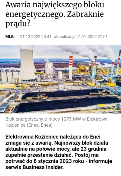 worldmaster - #polska #energetyka #zima
Oho, ładujcie już powerbanki, zbierajcie chru...